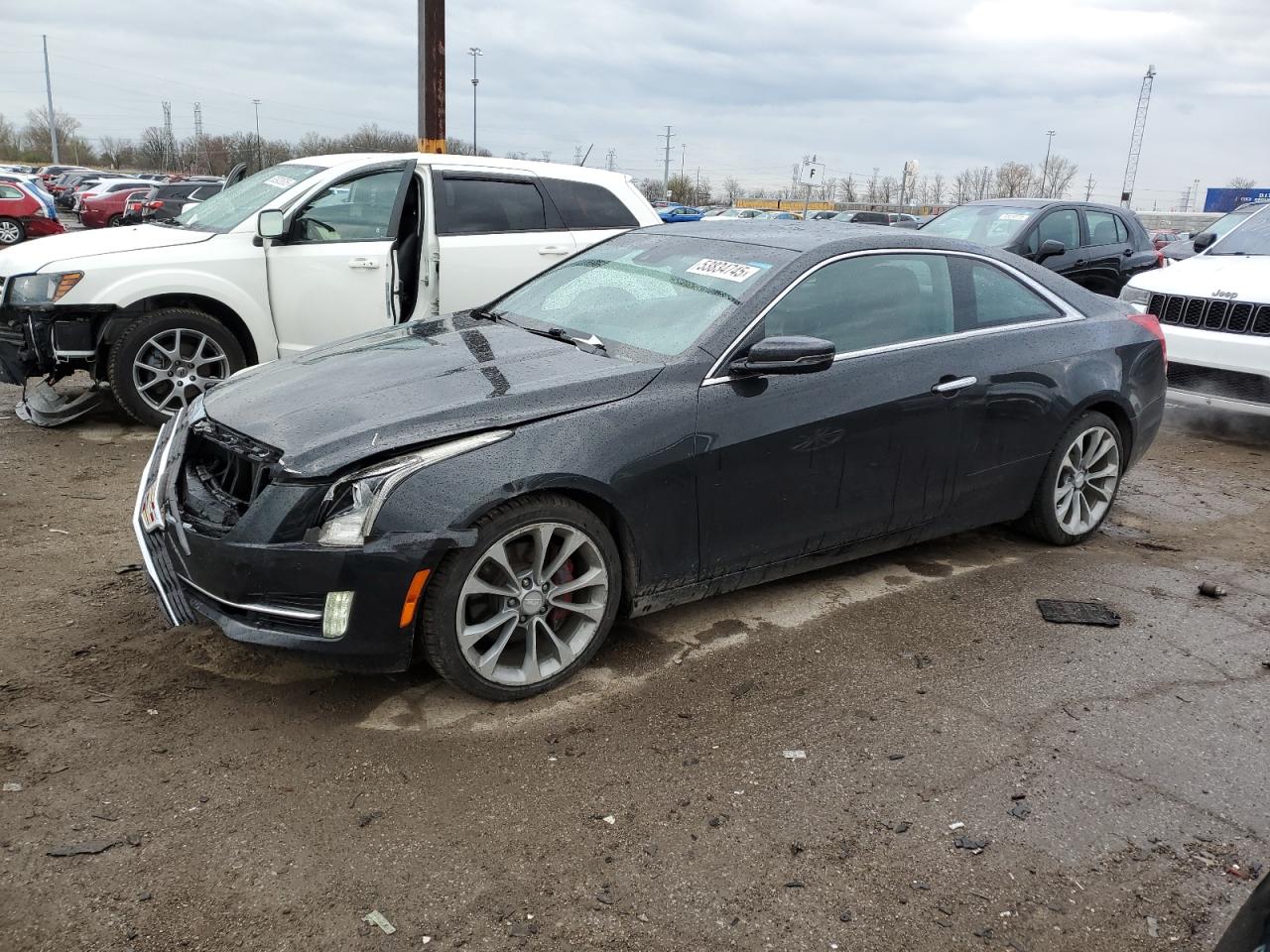 2015 Cadillac Ats Luxury იყიდება Woodhaven-ში, MI - Front End
