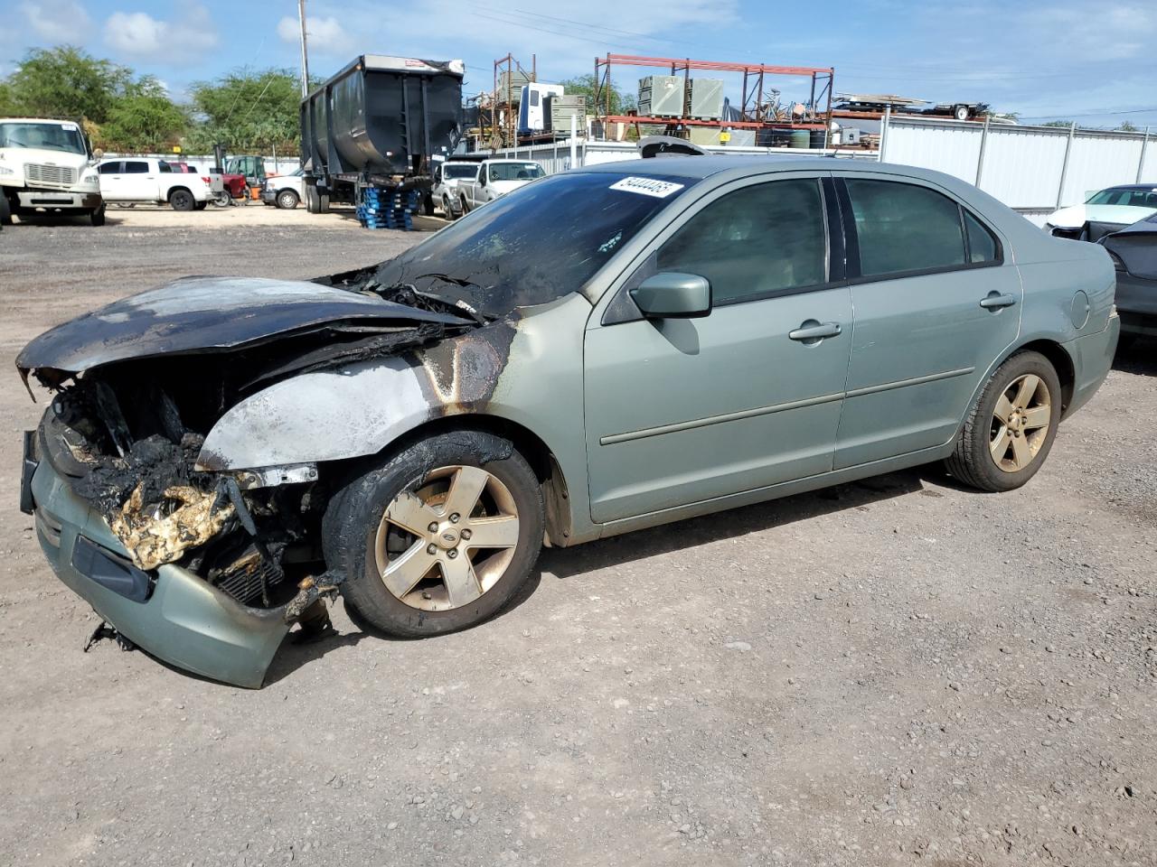 2008 Ford Fusion Se for Sale in Kapolei, HI - Burn - Engine