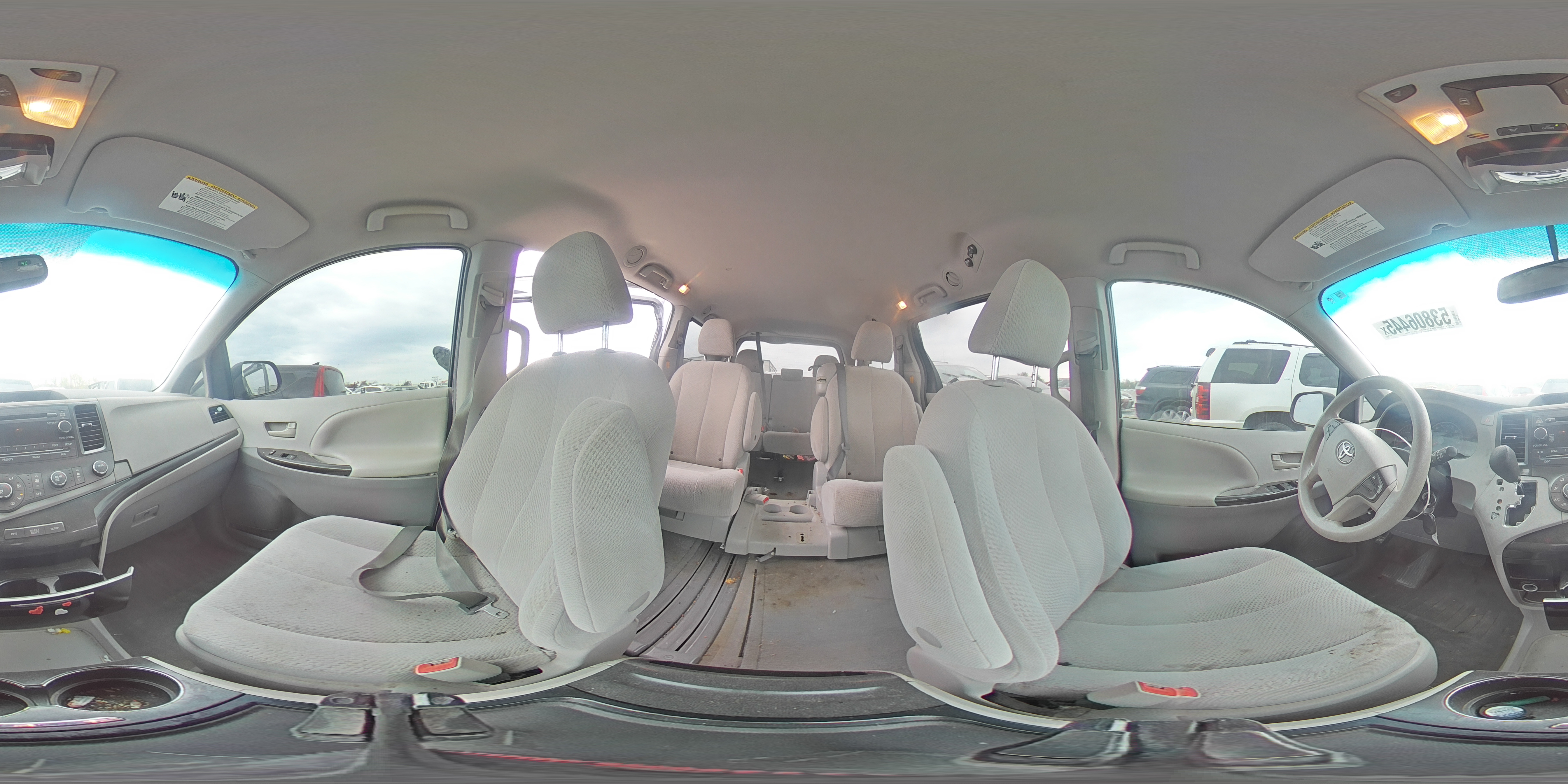 2012 Toyota Sienna Le VIN: 5TDKK3DC9CS259290 Lot: 53806445
