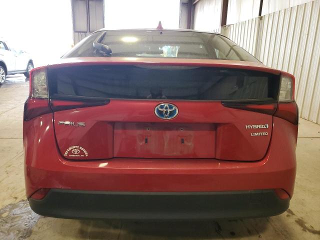  TOYOTA PRIUS 2019 Red