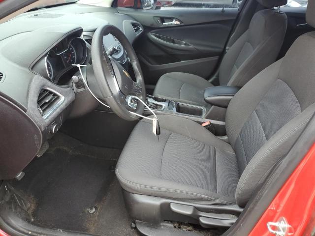  CHEVROLET CRUZE 2018 Червоний