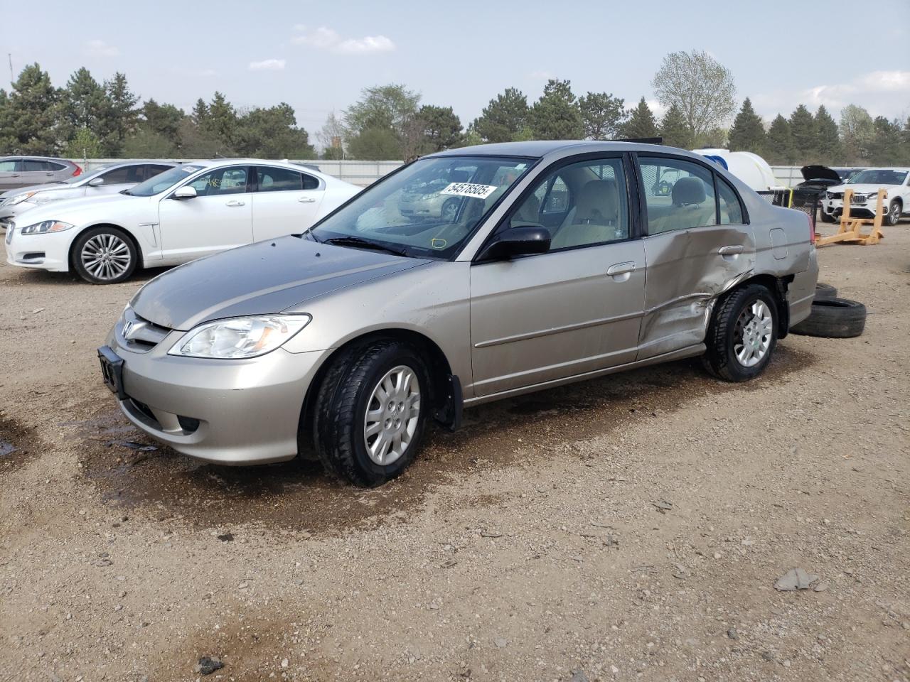 2004 Honda Civic Lx for Sale in Elgin, IL - Side