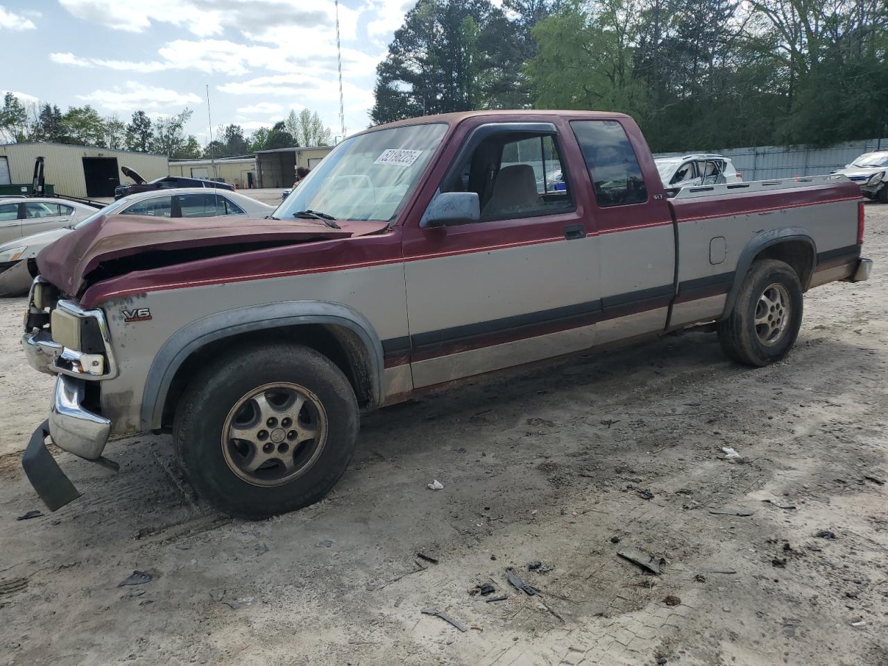 1996 Dodge Dakota за продажба в Knightdale, NC - Front End