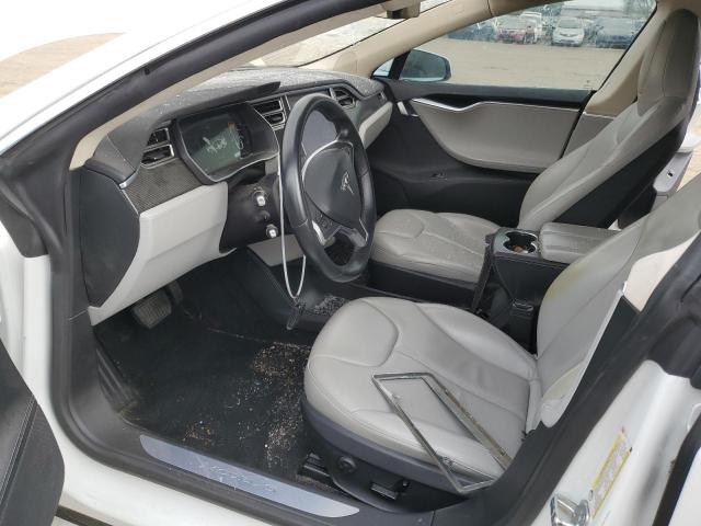 Hatchbacks TESLA MODEL S 2015 White