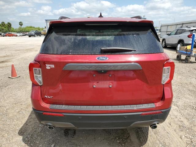  FORD EXPLORER 2024 Красный