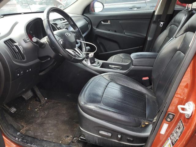  KIA SPORTAGE 2013 Оранжевий