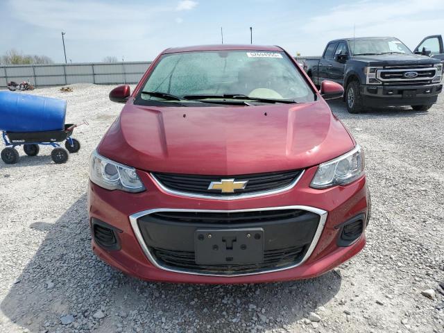  CHEVROLET SONIC 2019 Red