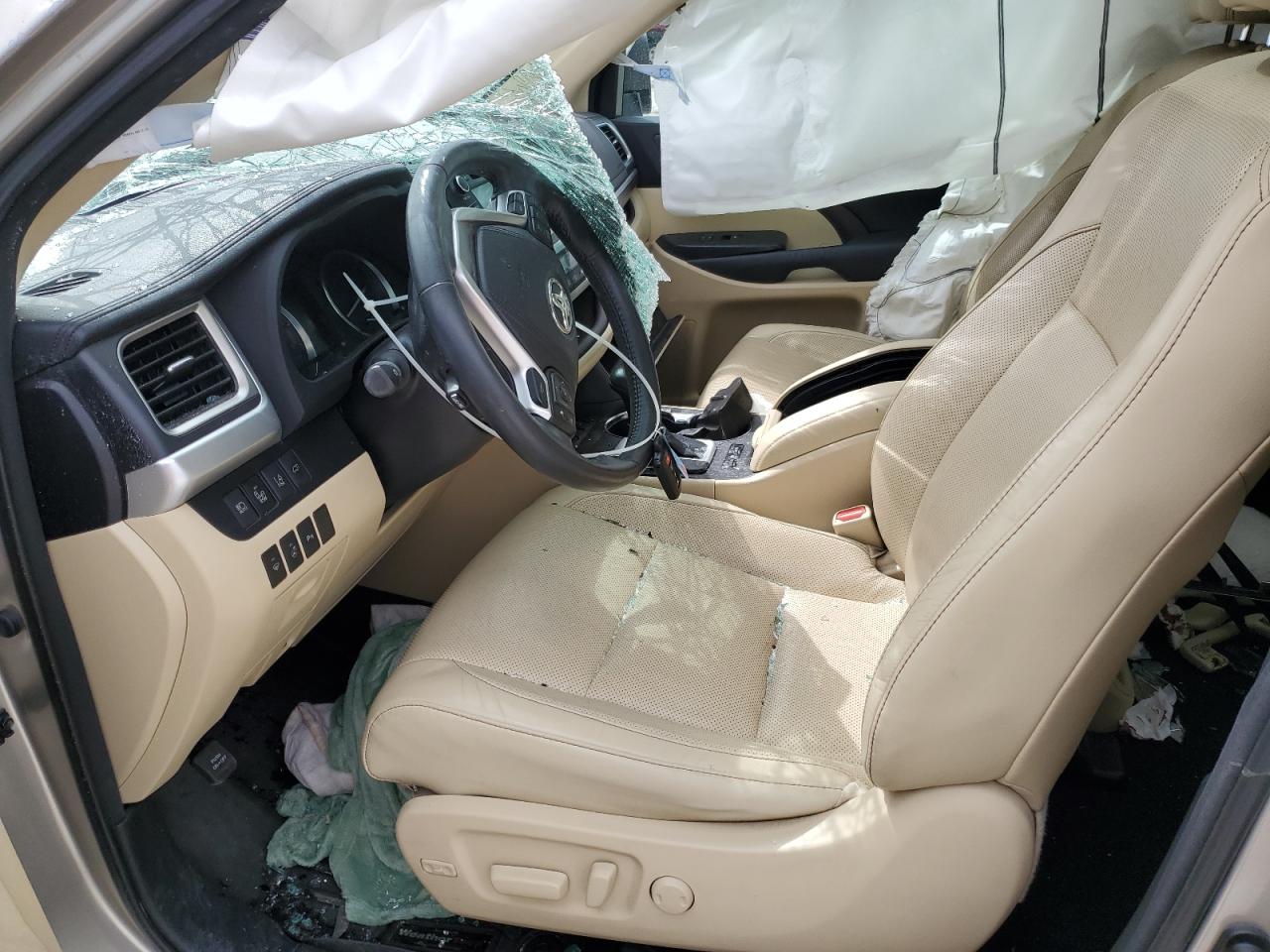 2015 Toyota Highlander Limited VIN: 5TDDKRFH0FS175187 Lot: 51847275