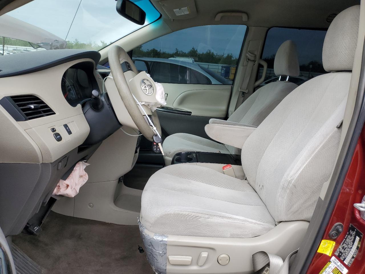 2012 Toyota Sienna Le VIN: 5TDKK3DC9CS259418 Lot: 53755945