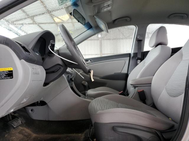  HYUNDAI ACCENT 2016 Srebrny