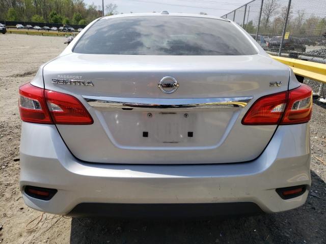  NISSAN SENTRA 2016 Srebrny