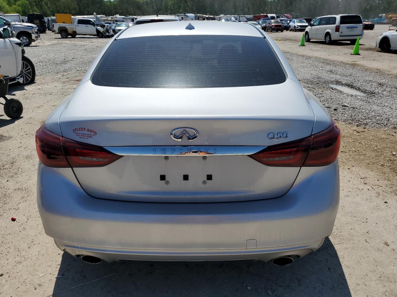 2019 Infiniti Q50 Luxe VIN: JN1EV7AP1KM510335 Lot: 52957565