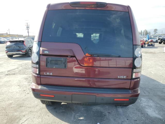  LAND ROVER LR4 2016 Red