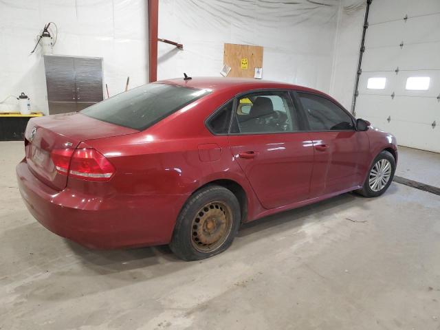  VOLKSWAGEN PASSAT 2015 Красный