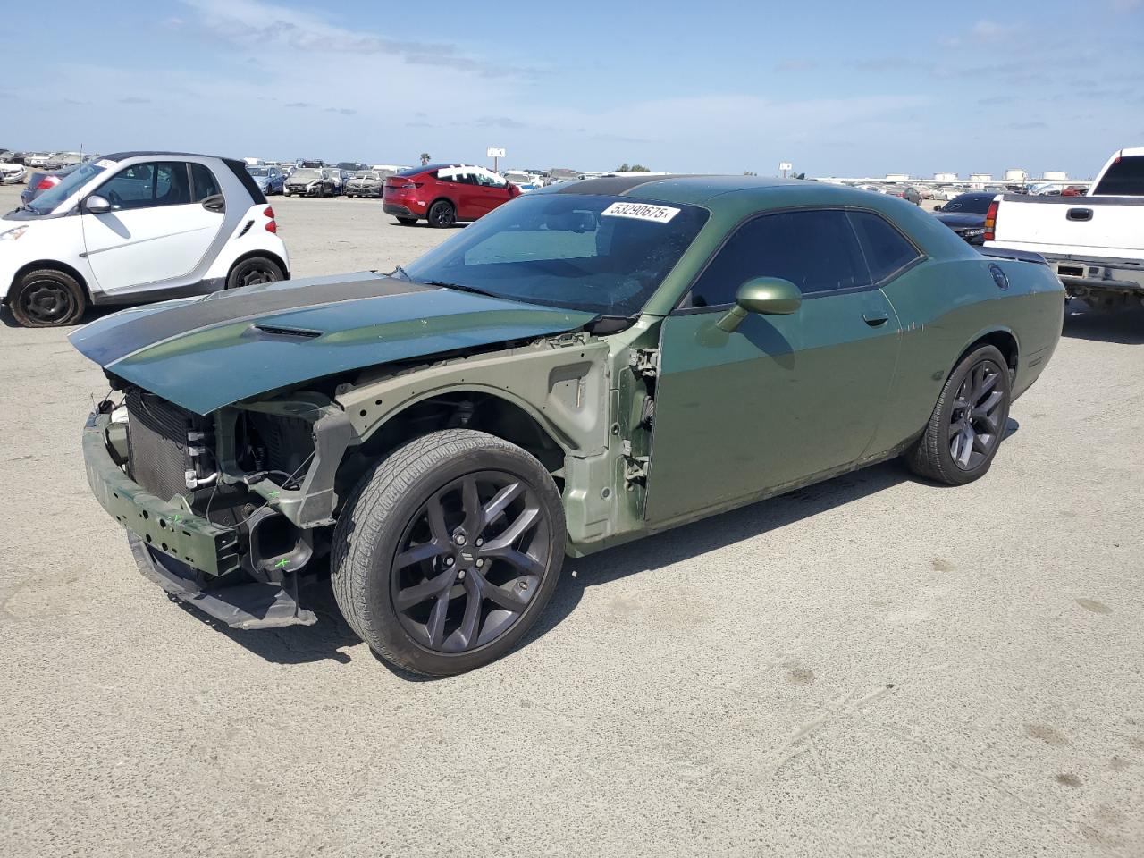 2020 Dodge Challenger Sxt იყიდება Martinez-ში, CA - Front End