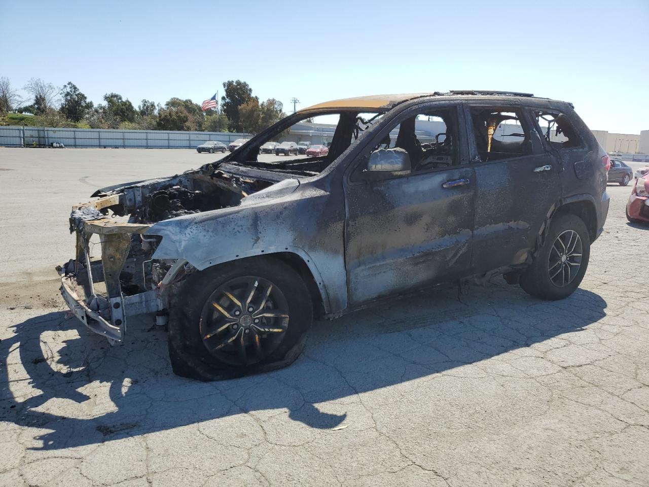 2018 Jeep Grand Cherokee Limited на продаже в Martinez, CA - Burn
