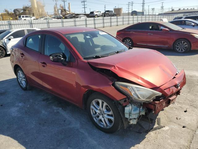  TOYOTA YARIS 2017 Czerwony