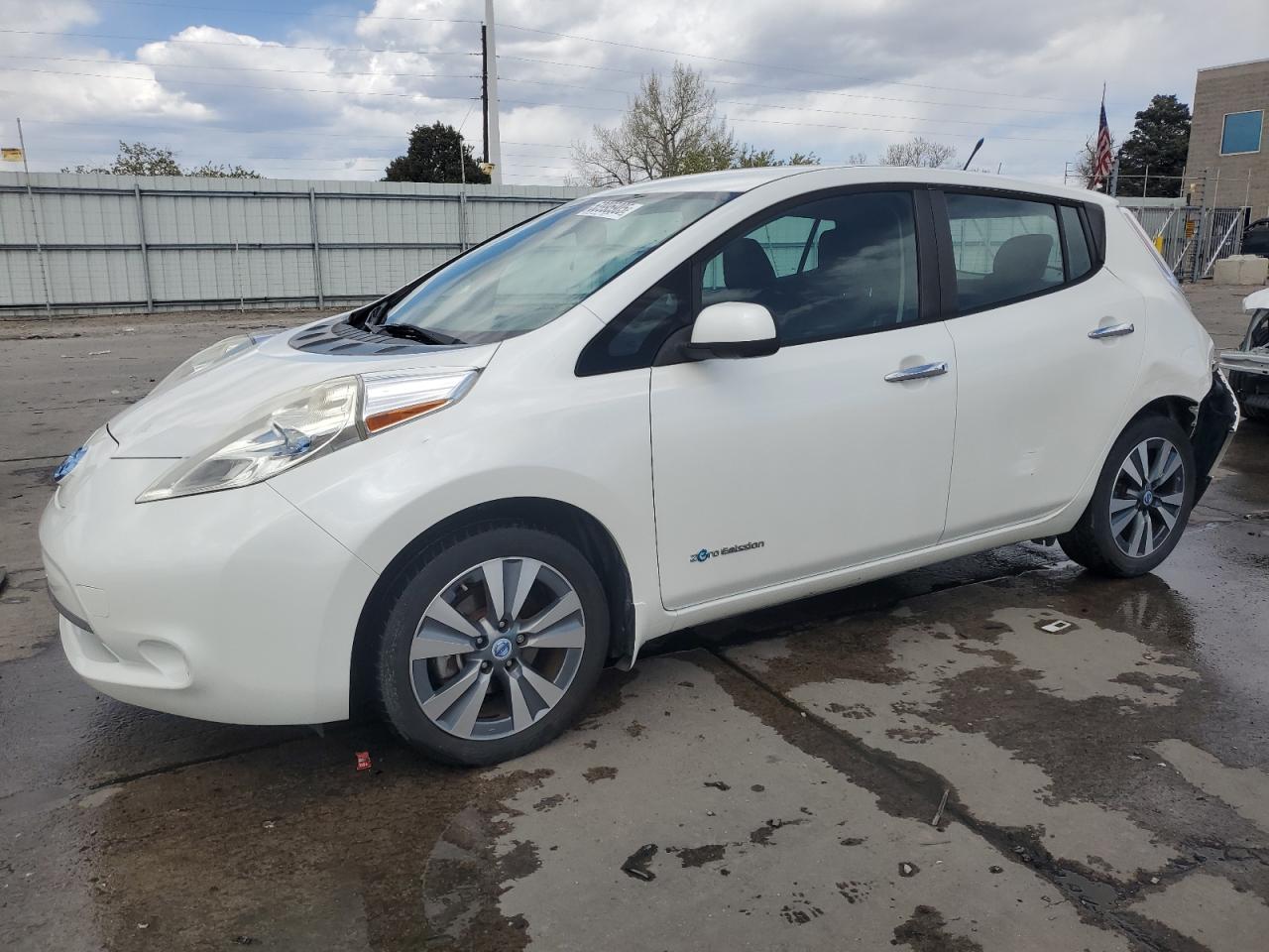 2013 Nissan Leaf S за продажба в Littleton, CO - Rear End