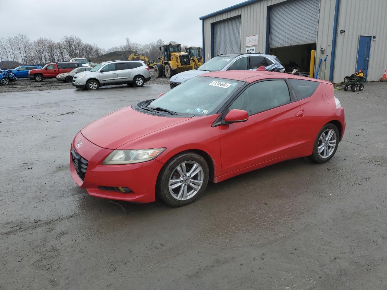 2011 Honda Cr-Z Ex იყიდება Duryea-ში, PA - Side