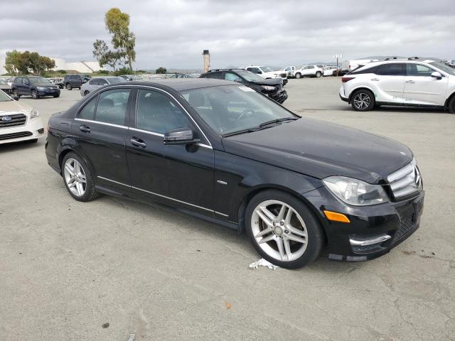  MERCEDES-BENZ C-CLASS 2012 Black
