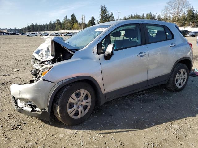  CHEVROLET TRAX 2019 Srebrny