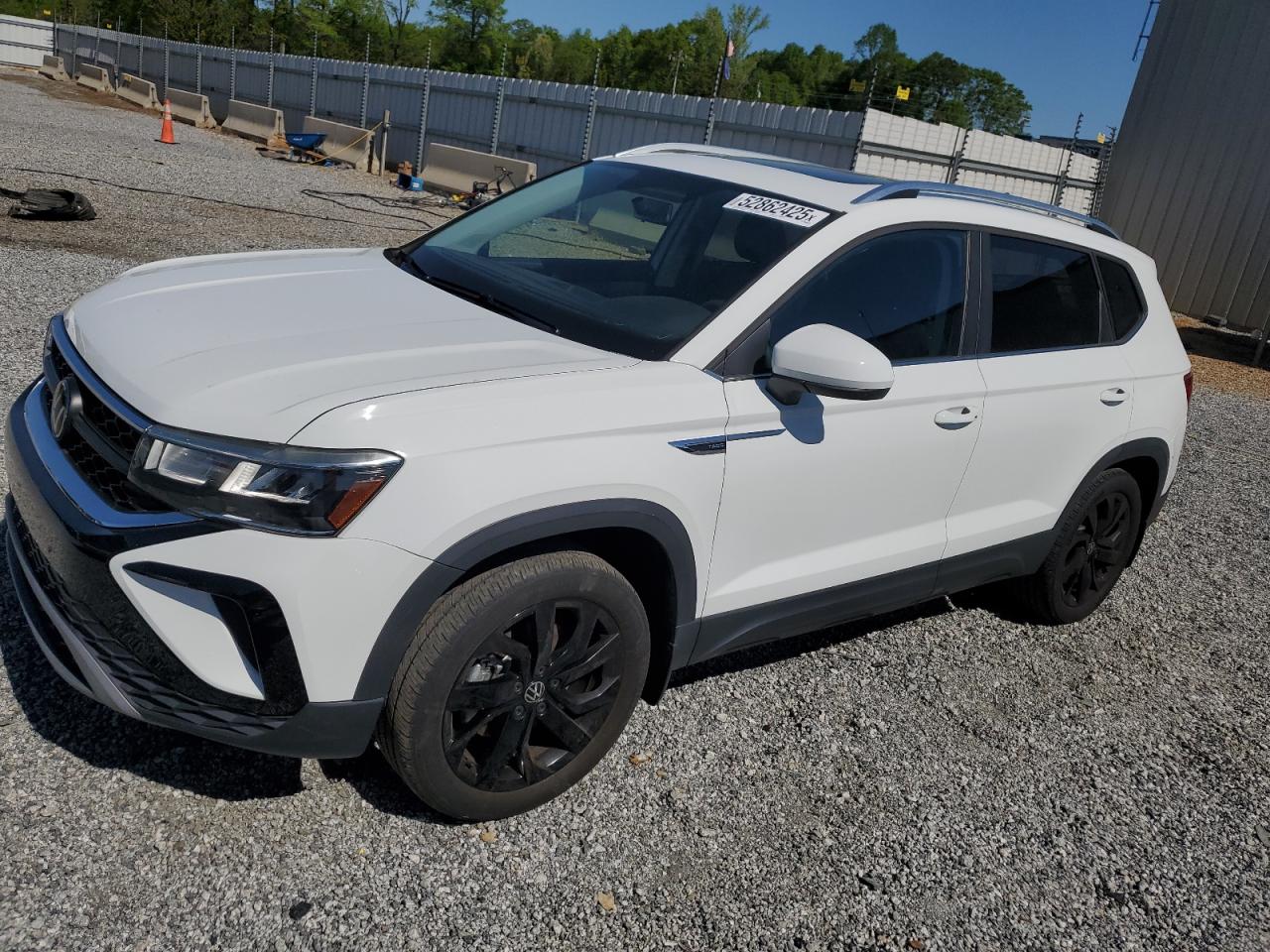 2022 Volkswagen Taos Se Iq Drive en Venta en Spartanburg, SC - Side