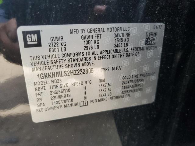 Фото: 1GKKNMLS2HZ232805