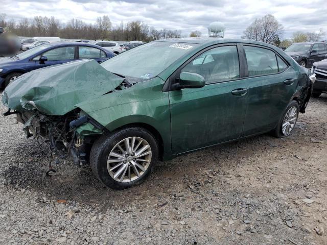  TOYOTA COROLLA 2015 Зеленый
