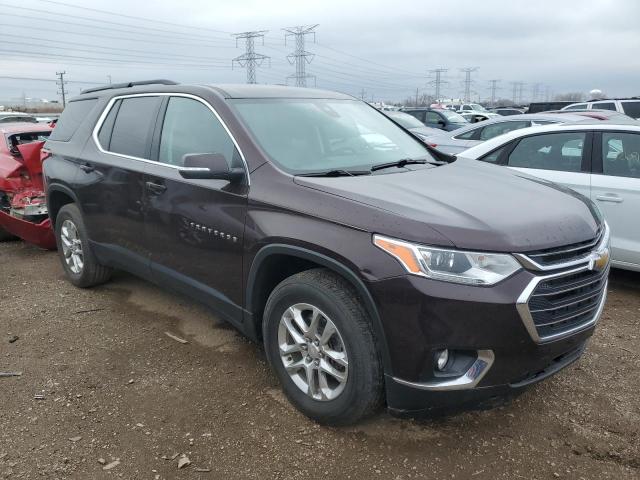  CHEVROLET TRAVERSE 2021 Бургунди