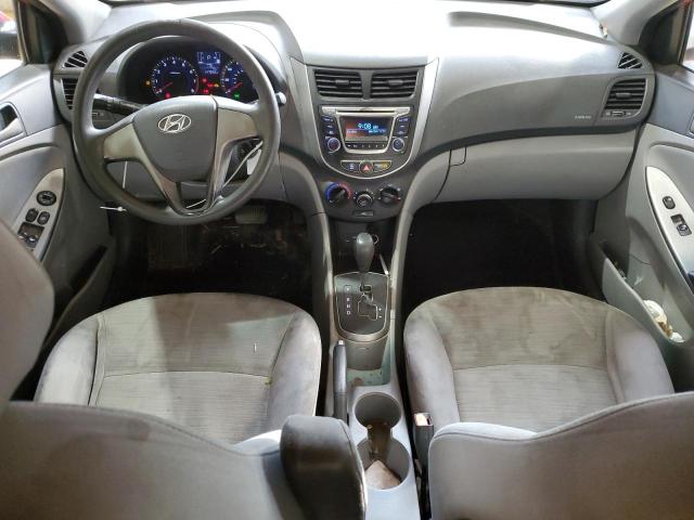  HYUNDAI ACCENT 2016 Czerwony