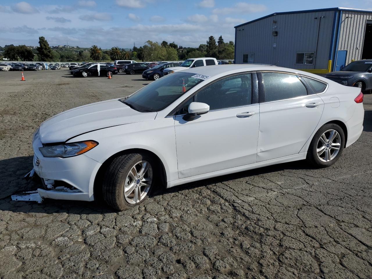 2018 Ford Fusion Se de vânzare în Vallejo, CA - Front End