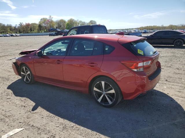  SUBARU IMPREZA 2017 Red