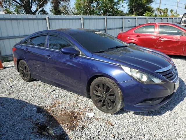  HYUNDAI SONATA 2014 Синий