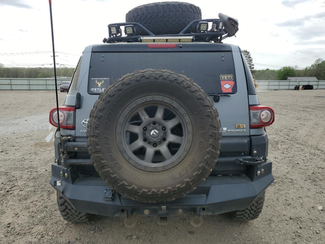 2013 Toyota Fj Cruiser VIN: JTEBU4BFXDK162598 Lot: 50653105