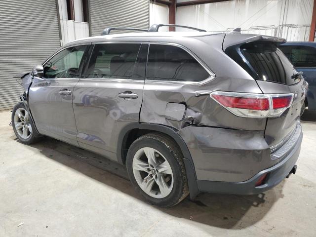  TOYOTA HIGHLANDER 2016 Серый