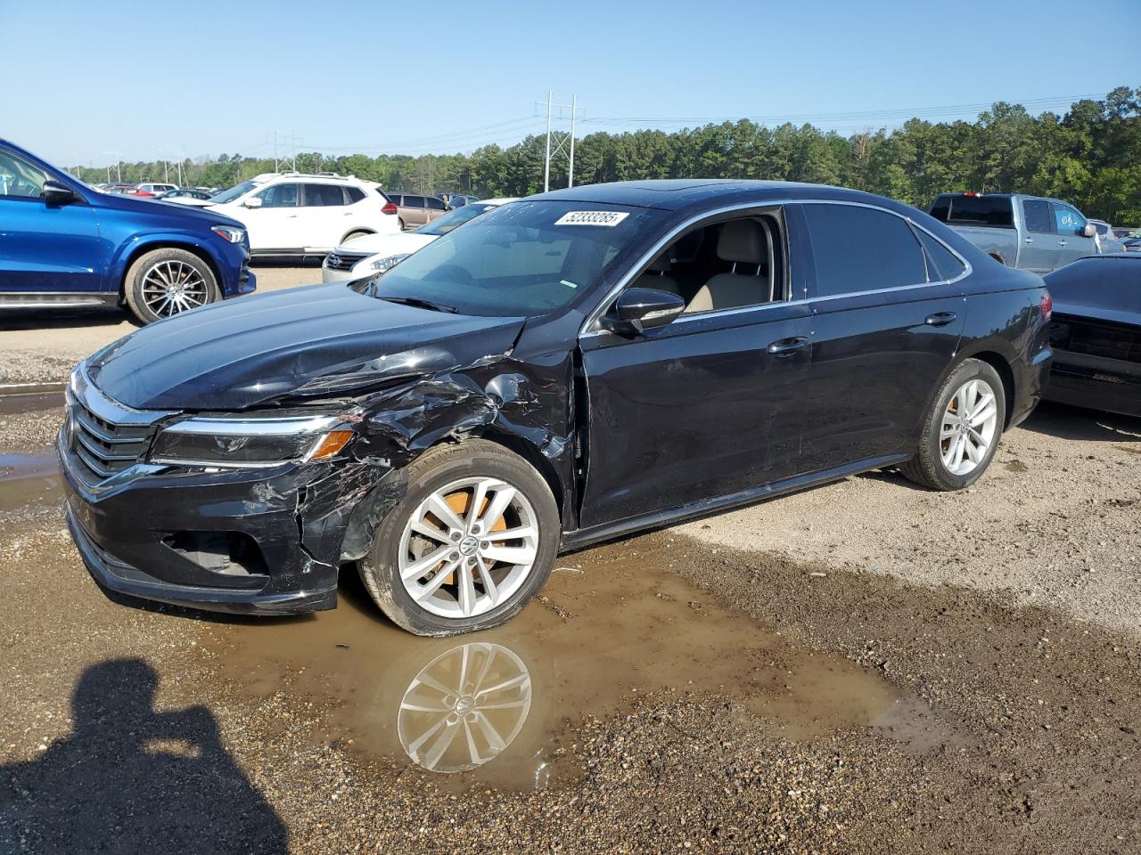 2020 Volkswagen Passat Se de vânzare în Greenwell Springs, LA - Front End