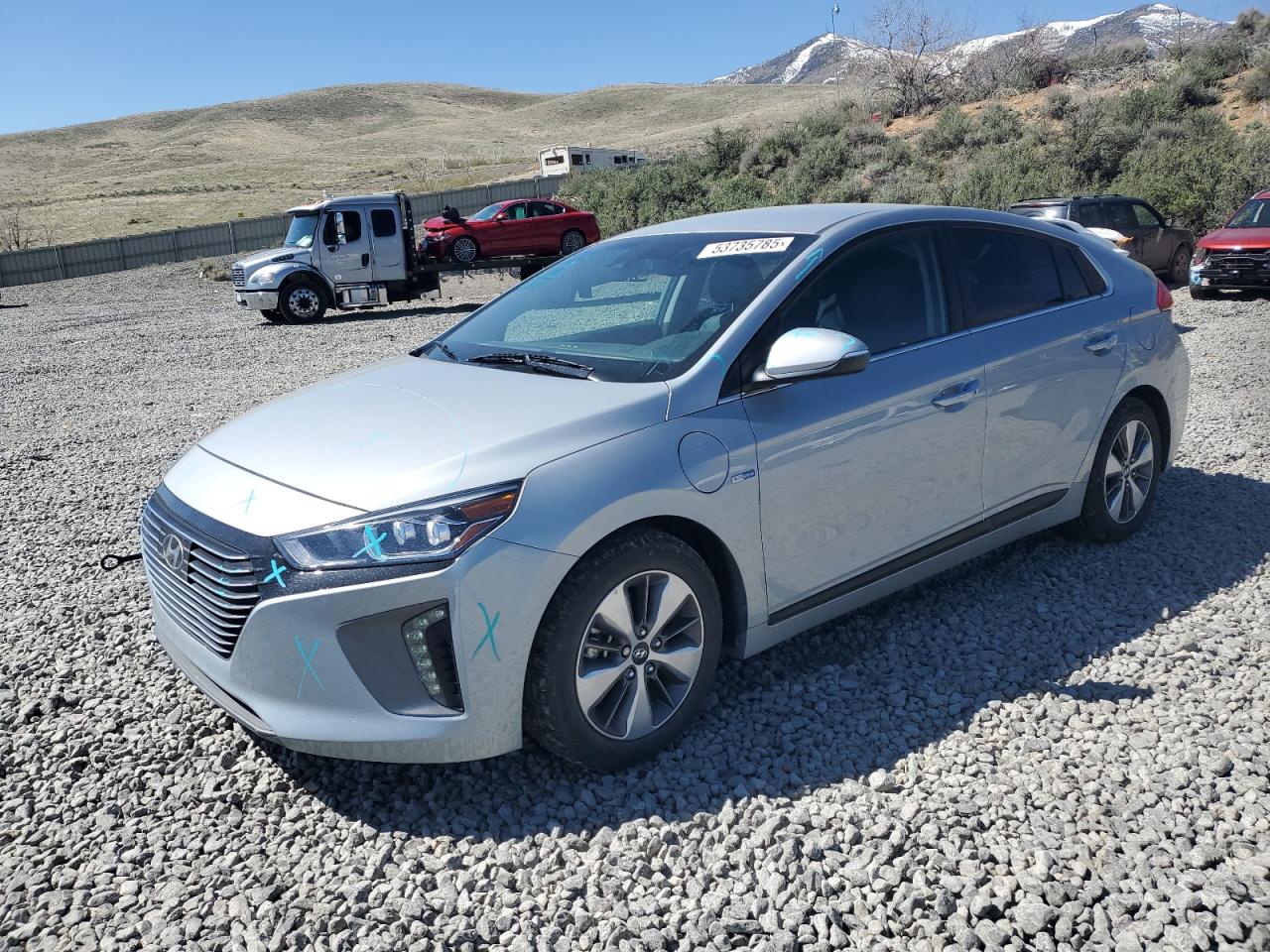 2019 Hyundai Ioniq Limited en Venta en Reno, NV - Minor Dent/Scratches