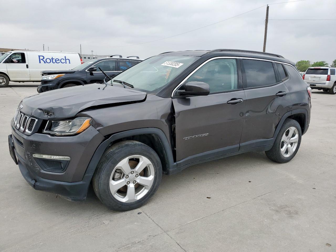 2020 Jeep Compass Latitude للبيع في Grand Prairie، TX - Front End