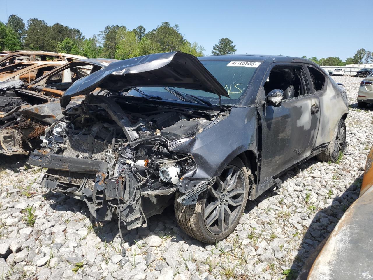 2014 Toyota Scion Tc  на продаже в Florence, MS - Burn