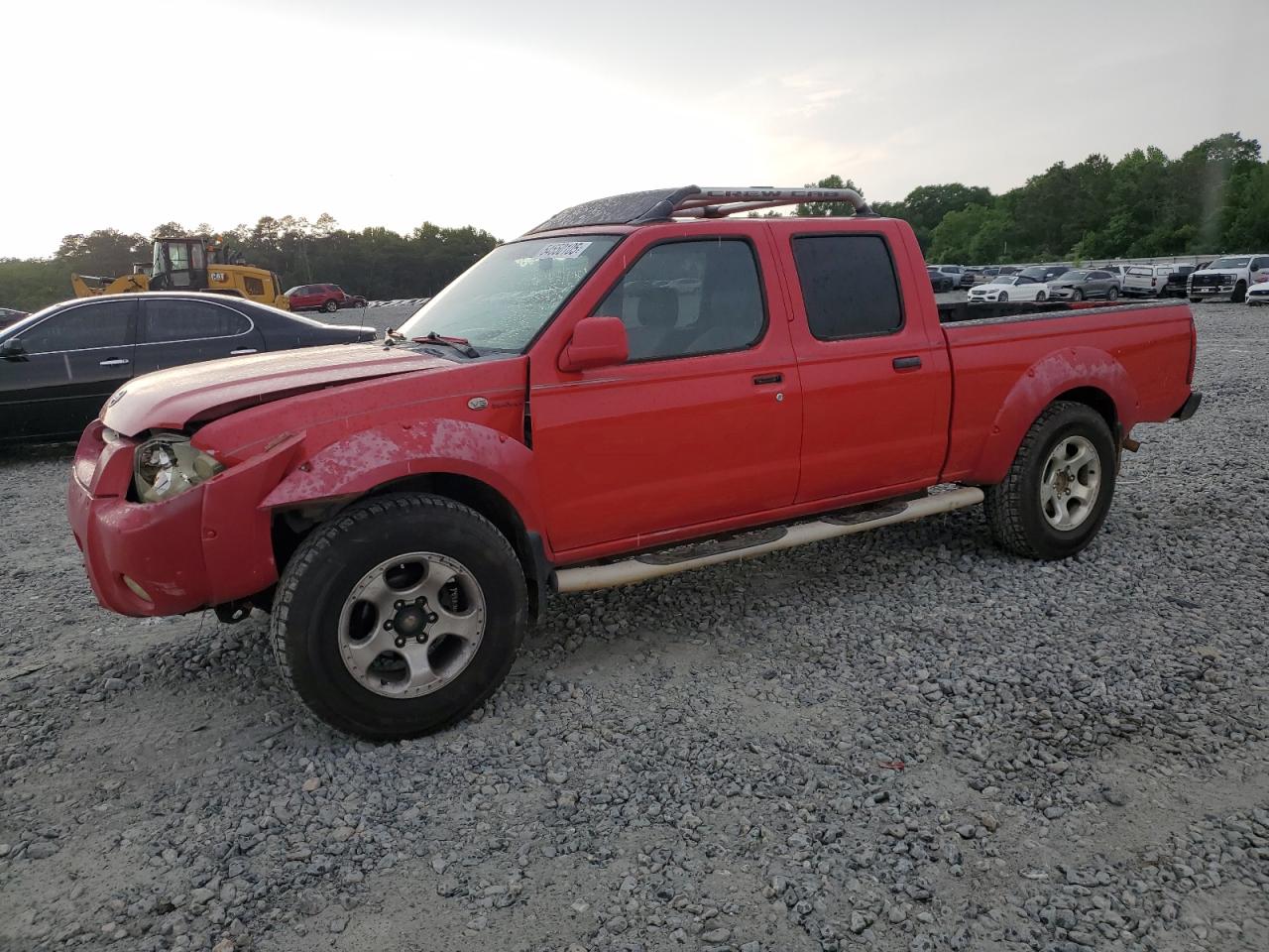 2002 Nissan Frontier Crew Cab Sc en Venta en Byron, GA - Front End