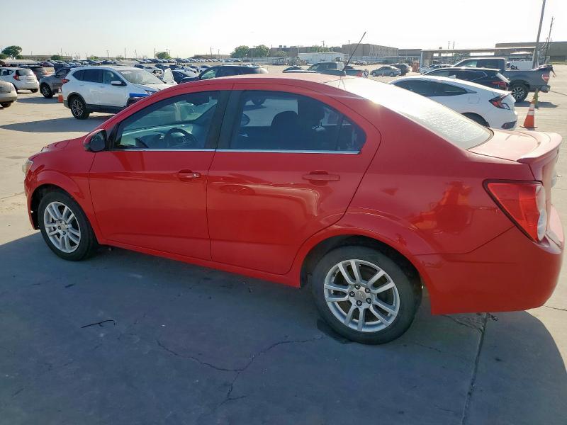  CHEVROLET SONIC 2016 Красный