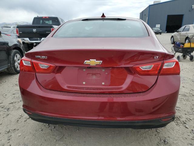  CHEVROLET MALIBU 2018 Czerwony