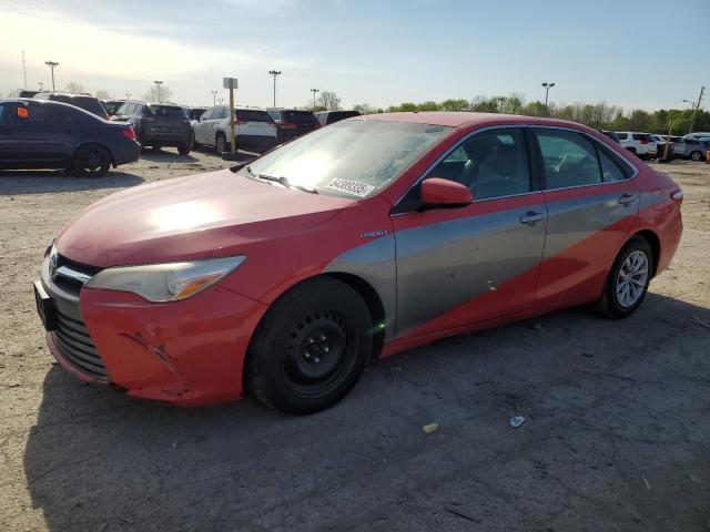 2016 TOYOTA CAMRY HYBRID for sale at Copart IN - INDIANAPOLIS