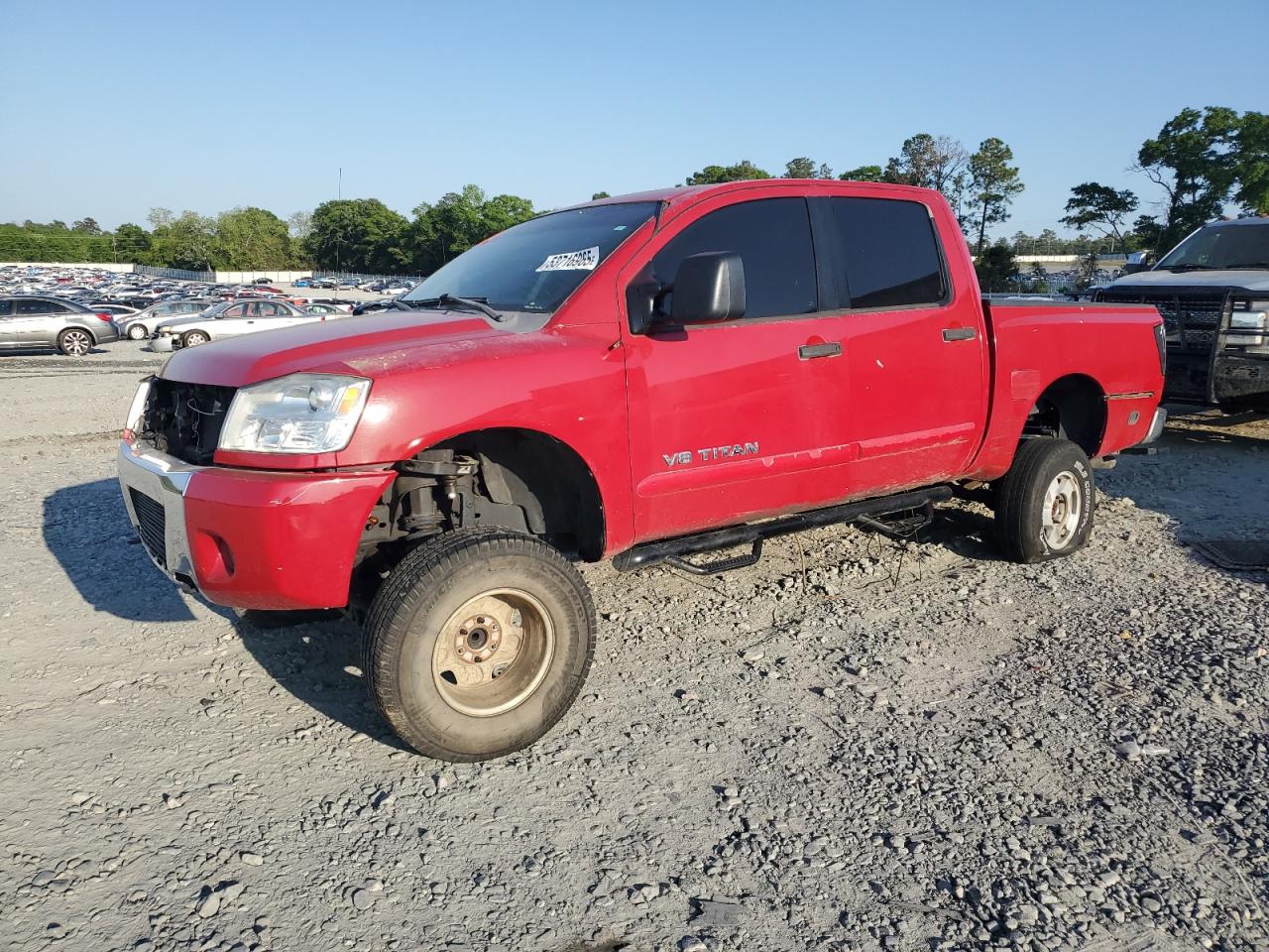 2008 Nissan Titan Xe за продажба в Byron, GA - All Over