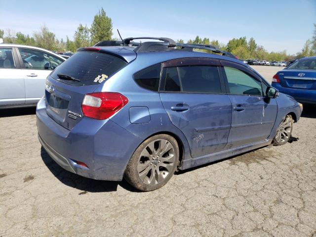  SUBARU IMPREZA 2016 Синій