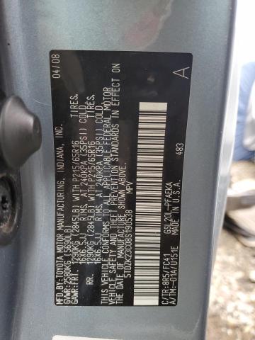 2008 TOYOTA SIENNA CE
