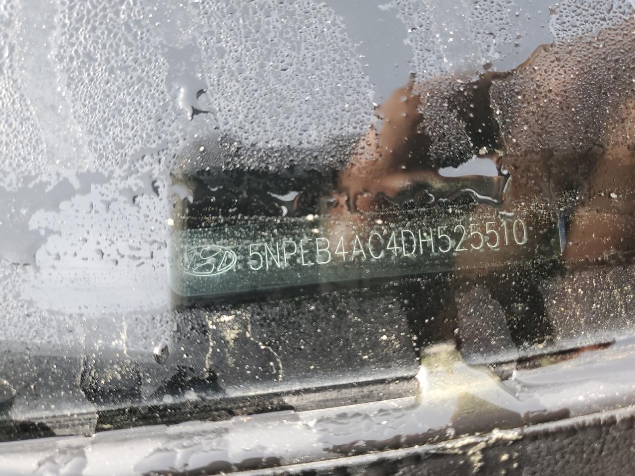 2013 Hyundai Sonata Gls VIN: 5NPEB4AC4DH525510 Lot: 54491155