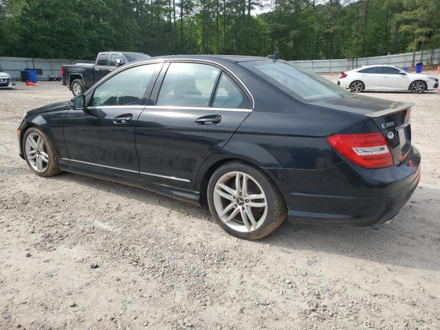  MERCEDES-BENZ C-CLASS 2012 Чорний