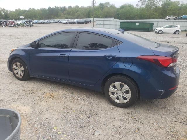  HYUNDAI ELANTRA 2016 Синий