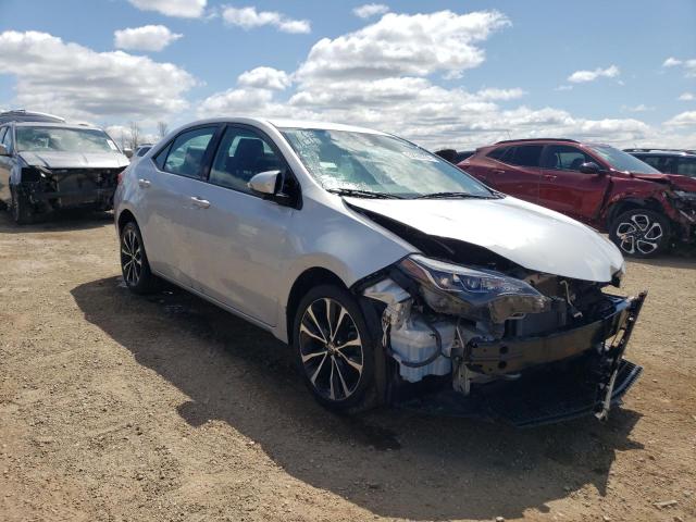  TOYOTA COROLLA 2018 Серебристый